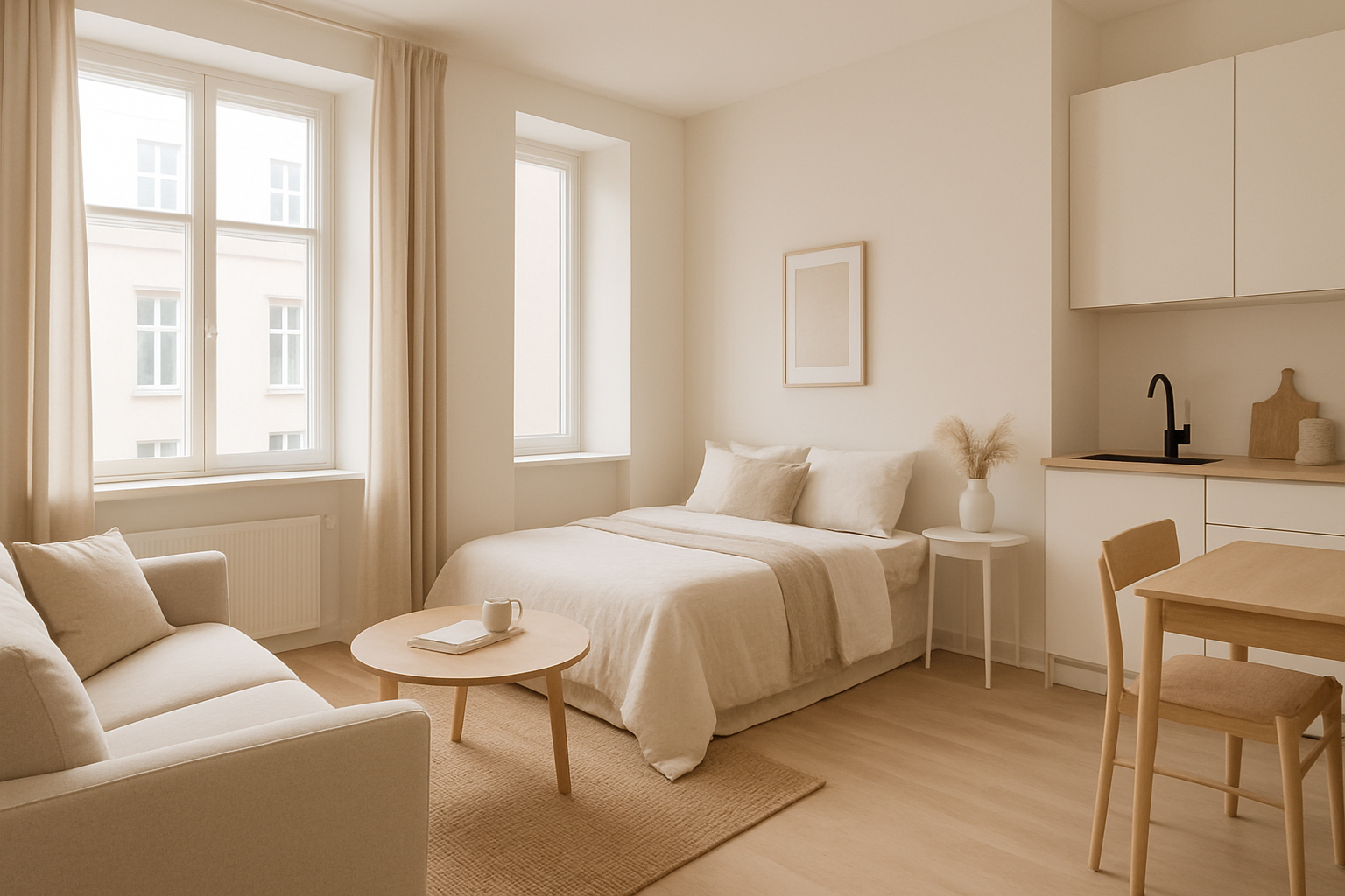 small studio apartment design – Simply Room Co